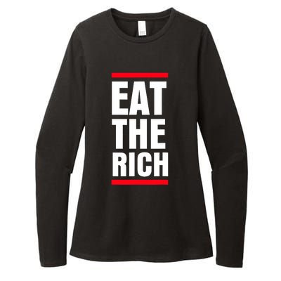 Uaw President Eat The Rich Womens CVC Long Sleeve Shirt