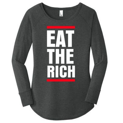 Uaw President Eat The Rich Women's Perfect Tri Tunic Long Sleeve Shirt