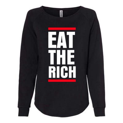 Uaw President Eat The Rich Womens California Wash Sweatshirt