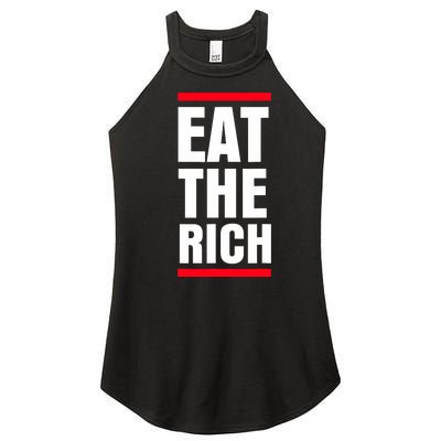 Uaw President Eat The Rich Women's Perfect Tri Rocker Tank