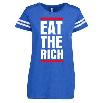 Uaw President Eat The Rich Enza Ladies Jersey Football T-Shirt