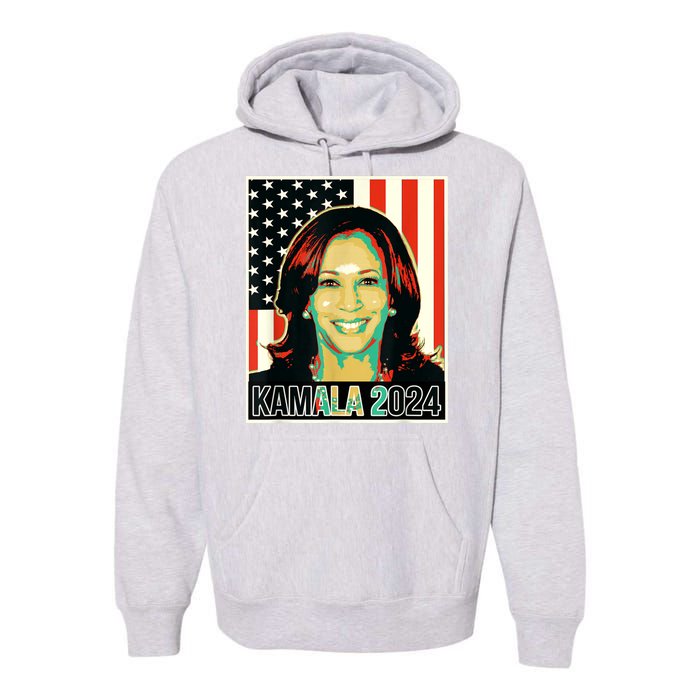 Us President Election Kamala 2024 Premium Hoodie