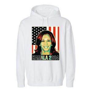 Us President Election Kamala 2024 Garment-Dyed Fleece Hoodie