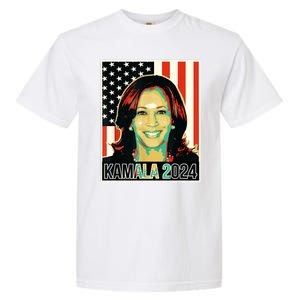 Us President Election Kamala 2024 Garment-Dyed Heavyweight T-Shirt