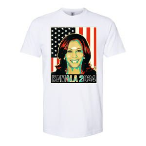 Us President Election Kamala 2024 Softstyle CVC T-Shirt