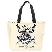 Ullr Pray For Snow Winter Is Coming Bring On The Snow Zip Tote Bag