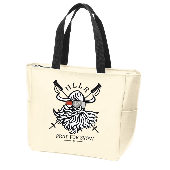 Ullr Pray For Snow Winter Is Coming Bring On The Snow Zip Tote Bag
