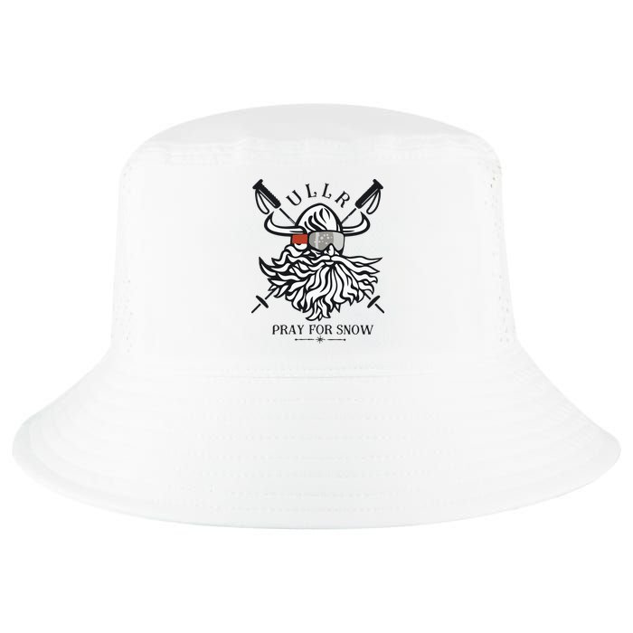 Ullr Pray For Snow Winter Is Coming Bring On The Snow Cool Comfort Performance Bucket Hat