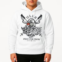 Ullr Pray For Snow Winter Is Coming Bring On The Snow Hoodie