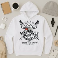 Ullr Pray For Snow Winter Is Coming Bring On The Snow Hoodie