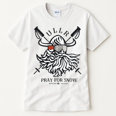 Ullr Pray For Snow Winter Is Coming Bring On The Snow Tall T-Shirt