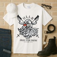 Ullr Pray For Snow Winter Is Coming Bring On The Snow Tall T-Shirt