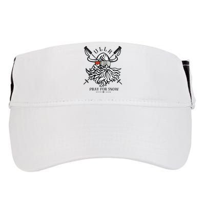 Ullr Pray For Snow Winter Is Coming Bring On The Snow Adult Drive Performance Visor