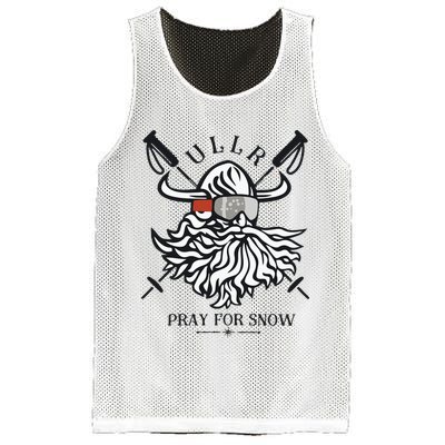 Ullr Pray For Snow Winter Is Coming Bring On The Snow Mesh Reversible Basketball Jersey Tank