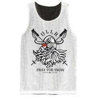 Ullr Pray For Snow Winter Is Coming Bring On The Snow Mesh Reversible Basketball Jersey Tank