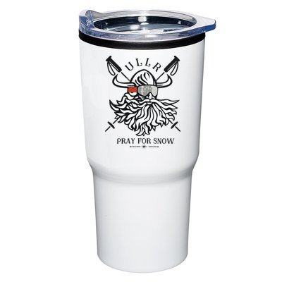 Ullr Pray For Snow Winter Is Coming Bring On The Snow Tumbler