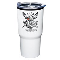 Ullr Pray For Snow Winter Is Coming Bring On The Snow Tumbler