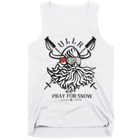 Ullr Pray For Snow Winter Is Coming Bring On The Snow Tank Top