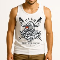 Ullr Pray For Snow Winter Is Coming Bring On The Snow Tank Top