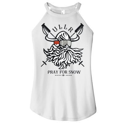 Ullr Pray For Snow Winter Is Coming Bring On The Snow Women's Perfect Tri Rocker Tank
