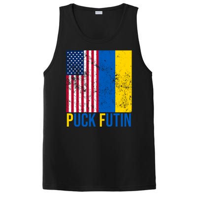 Ukraine Puck Futin USA Flag PosiCharge Competitor Tank