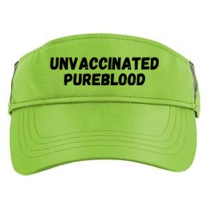 Unvaccinated Pureblood, Funny Unmask, Funny AntiVaccinated Adult Drive Performance Visor