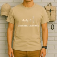 Uncertainty Principle Gift For Physicists And Mathematicians T-Shirt