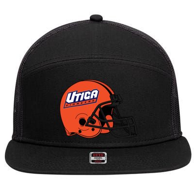 Utica Pioneers Helmet 7 Panel Mesh Trucker Snapback Hat