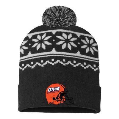 Utica Pioneers Helmet USA-Made Snowflake Beanie