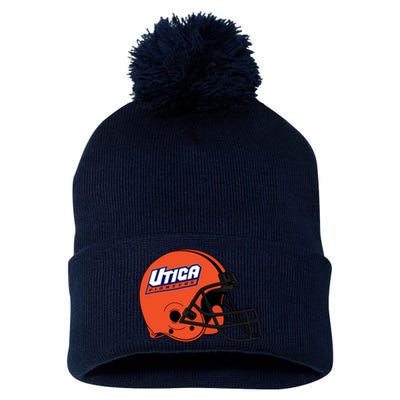 Utica Pioneers Helmet Pom Pom 12in Knit Beanie