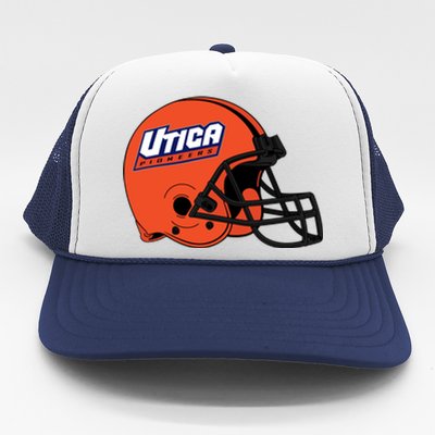 Utica Pioneers Helmet Trucker Hat