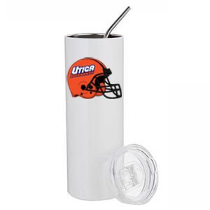 Utica Pioneers Helmet Stainless Steel Tumbler