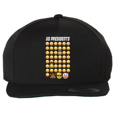 US Presidents History Wool Snapback Cap