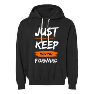 Unwavering Progress Individual Development Garment-Dyed Fleece Hoodie