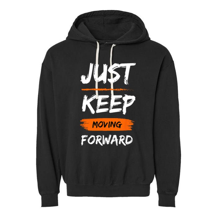 Unwavering Progress Individual Development Garment-Dyed Fleece Hoodie