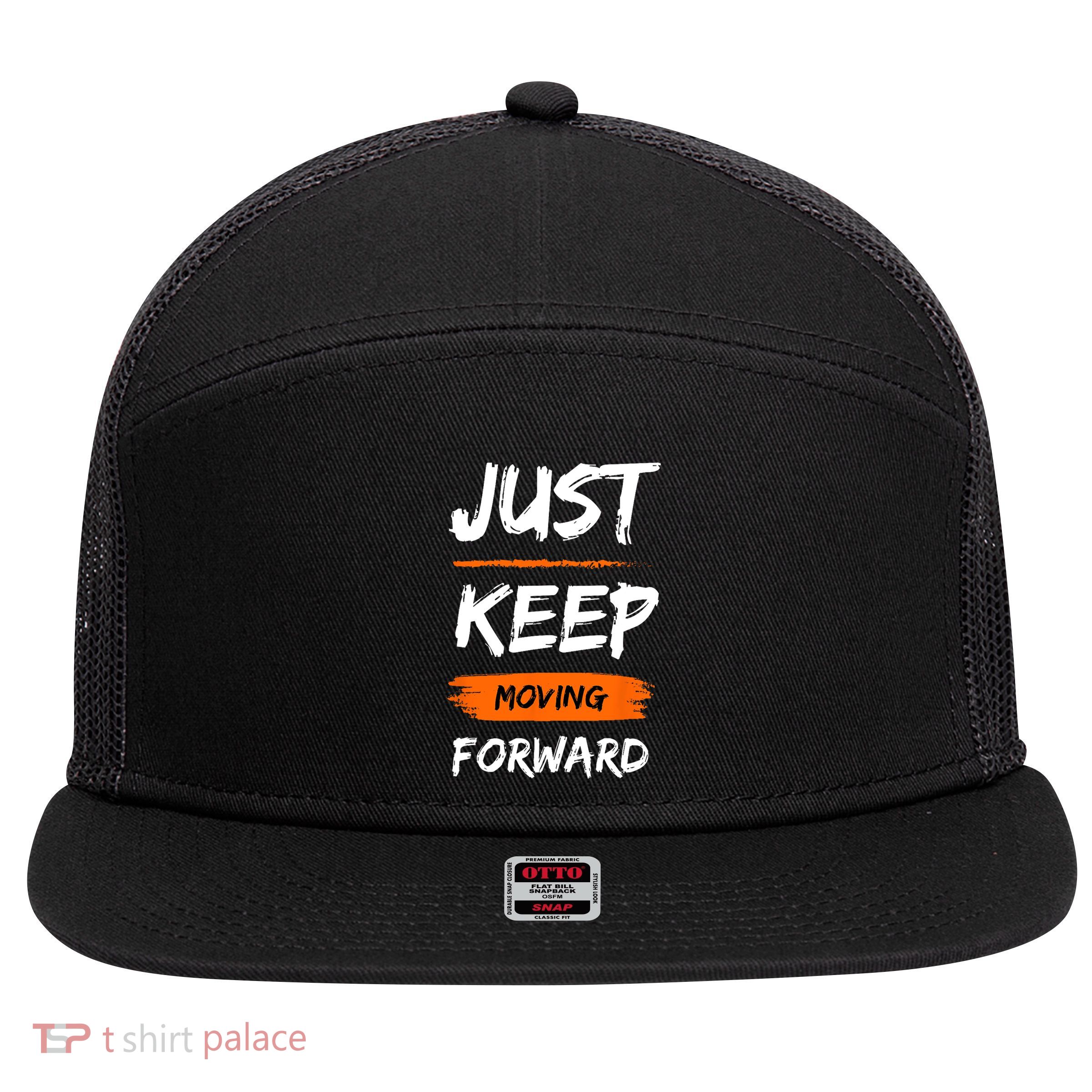 Unwavering Progress Individual Development 7 Panel Mesh Trucker Snapback Hat