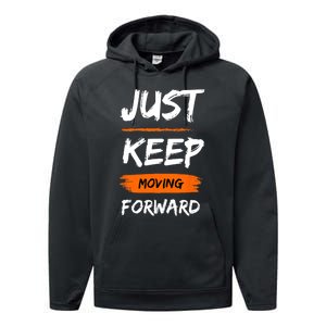 Unwavering Progress Individual Development Performance Fleece Hoodie