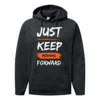 Unwavering Progress Individual Development Performance Fleece Hoodie