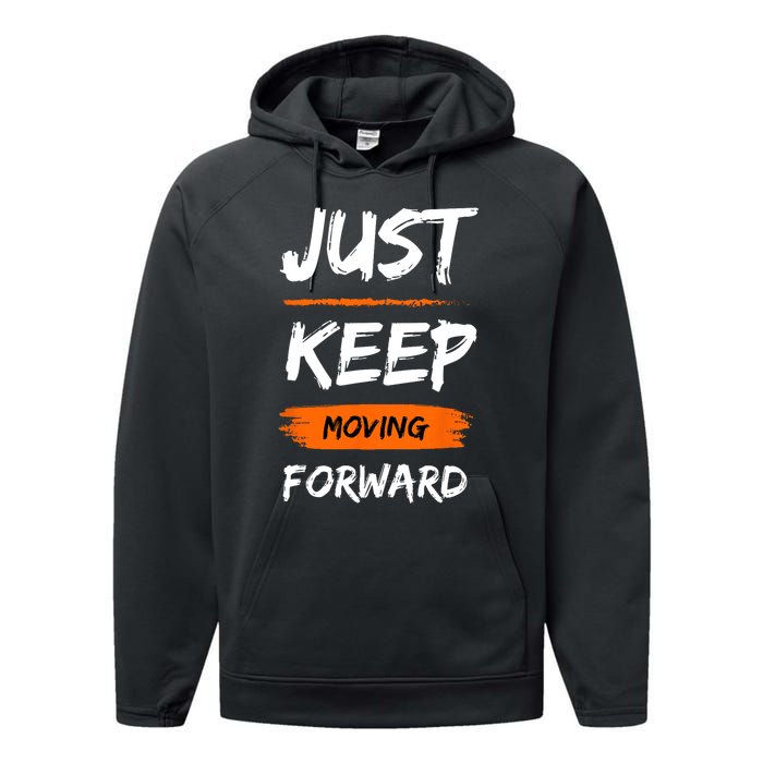 Unwavering Progress Individual Development Performance Fleece Hoodie