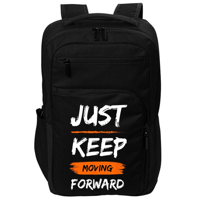 Unwavering Progress Individual Development Impact Tech Backpack