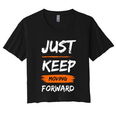 Unwavering Progress Individual Development Crop Top
