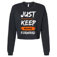 Unwavering Progress Individual Development Cropped Pullover Crew