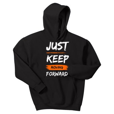 Unwavering Progress Individual Development Kids Hoodie