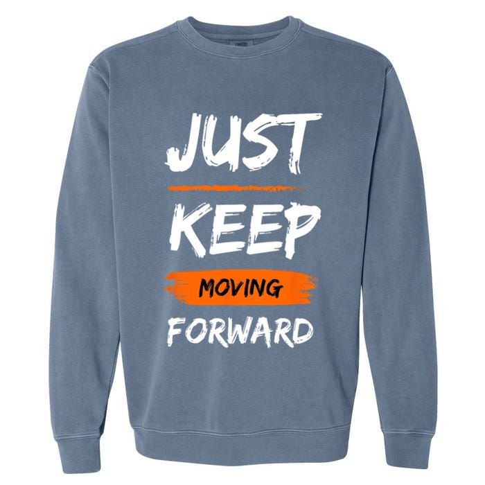 Unwavering Progress Individual Development Garment-Dyed Sweatshirt