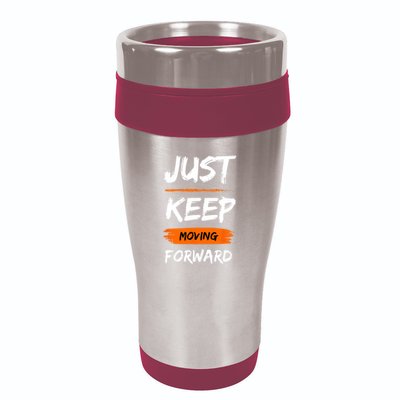 Unwavering Progress Individual Development 16oz Travel Tumbler