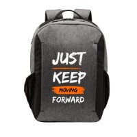 Unwavering Progress Individual Development Vector Backpack
