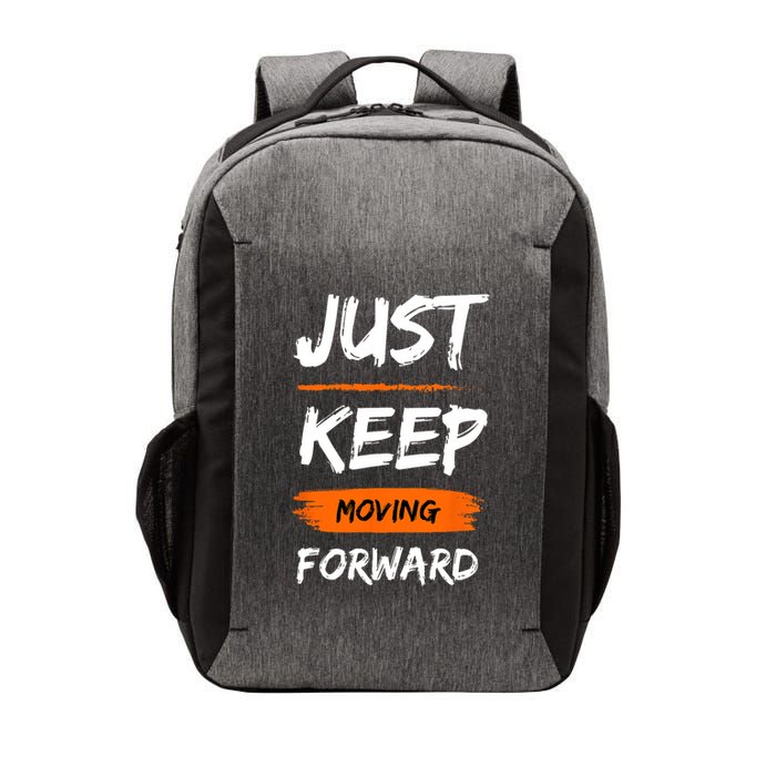 Unwavering Progress Individual Development Vector Backpack