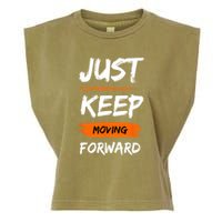 Unwavering Progress Individual Development Garment-Dyed Women's Muscle Tee