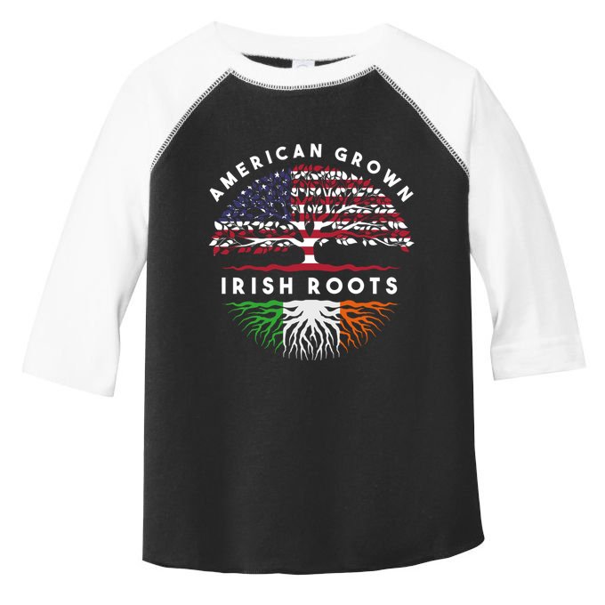 Usa Pride Irish Roots Ireland Cool Gift Toddler Fine Jersey T-Shirt