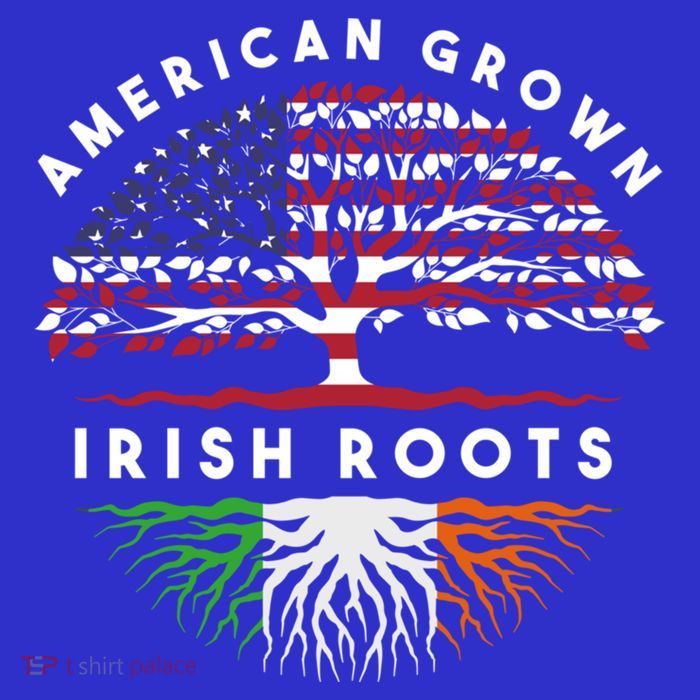 Usa Pride Irish Roots Ireland Cool Gift Tall T-Shirt